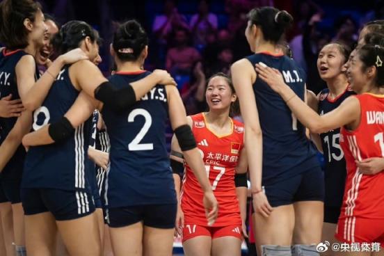 杨帆配资 “让二追三”！中国女排大逆转美国女排