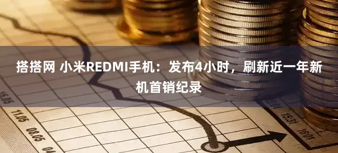 搭搭网 小米REDMI手机：发布4小时，刷新近一年新机首销纪录